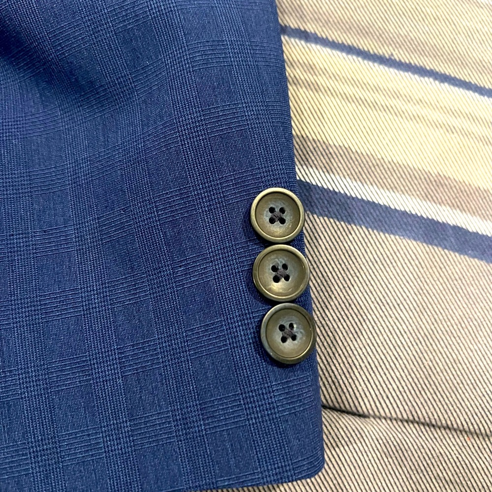 Two piece boys suit.   Skinny